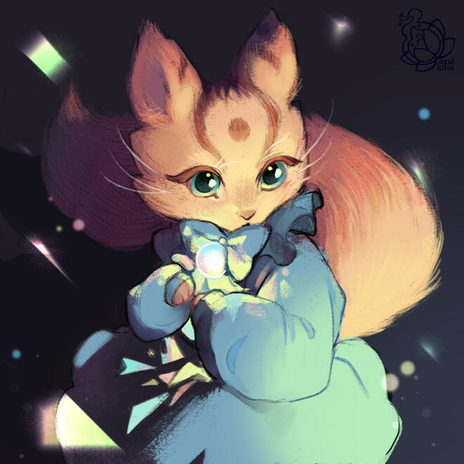 &quot;Untitled&quot; Ambiguous feline original character.