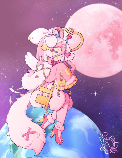 "Moon Princess: Fanart for artist Pinkyune.