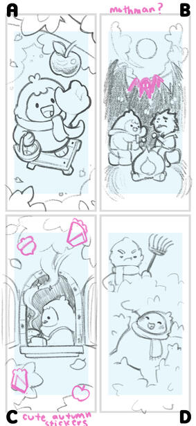 Process of "Autumn Yetee"