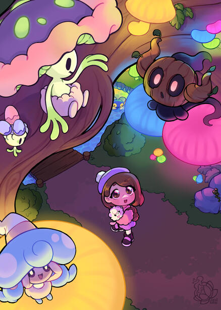 &quot;Ballonlea&quot; Fanart inspired by Pokemon Sworld/Shield.