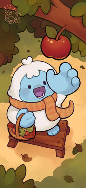 "Autumn Yetee" Commissioned illustration for The Yetee.