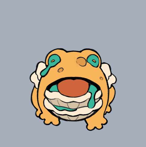 &quot;Toxic Toad Walk Cycle&quot;