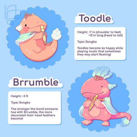 "Lufubos: Toodle and Brumble"